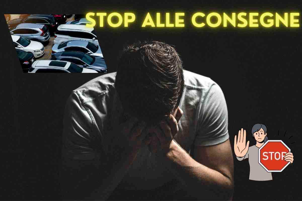 Stop per le consegne