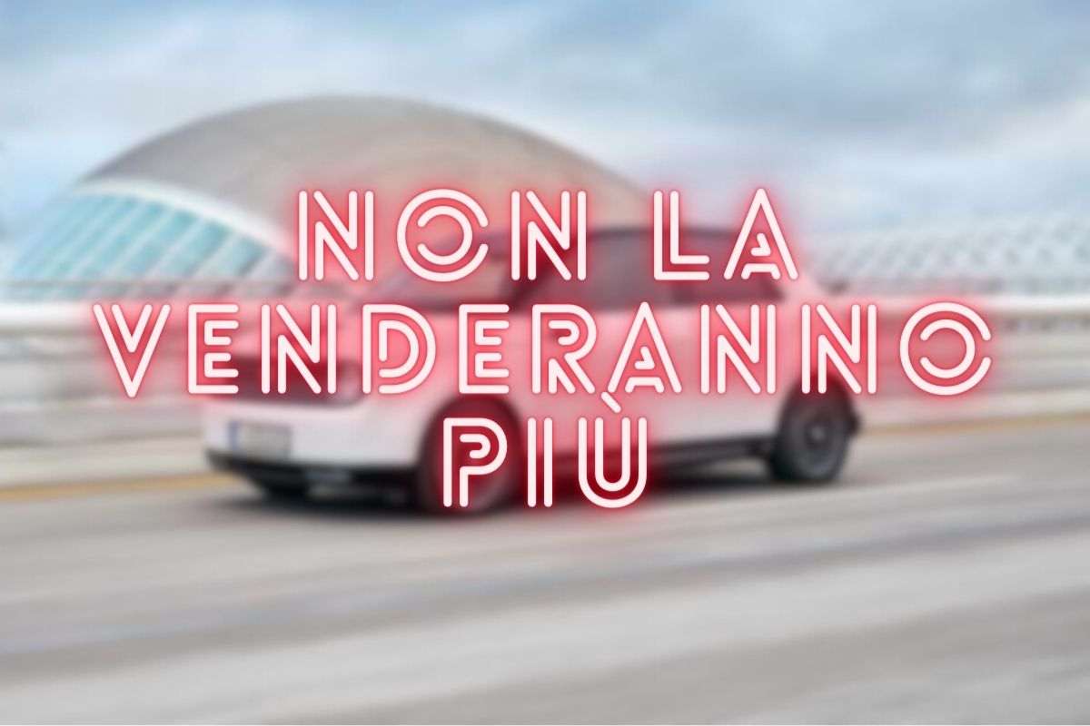 Non la venderanno più, quest'auto è già fuori dal mercato: è durata pochissimo