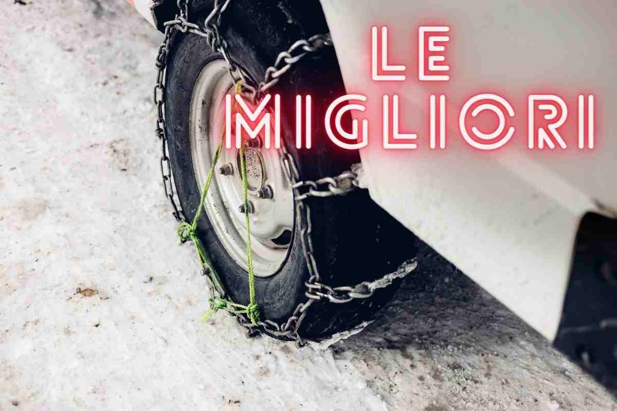 Migliori auto neve pneumatici sistemi