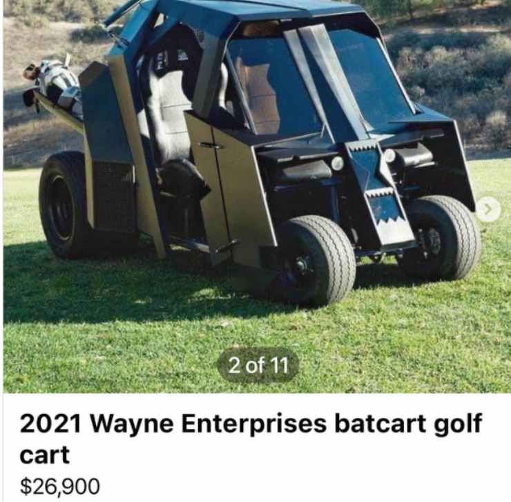 Batcart Bruce Wayne Christain Bale Batman vendita
