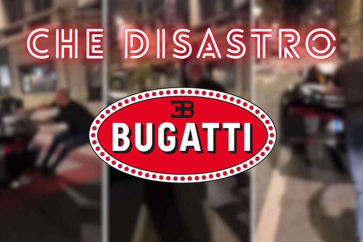 La Bugatti lo lascia a piedi: le immagini sono scioccanti (VIDEO)