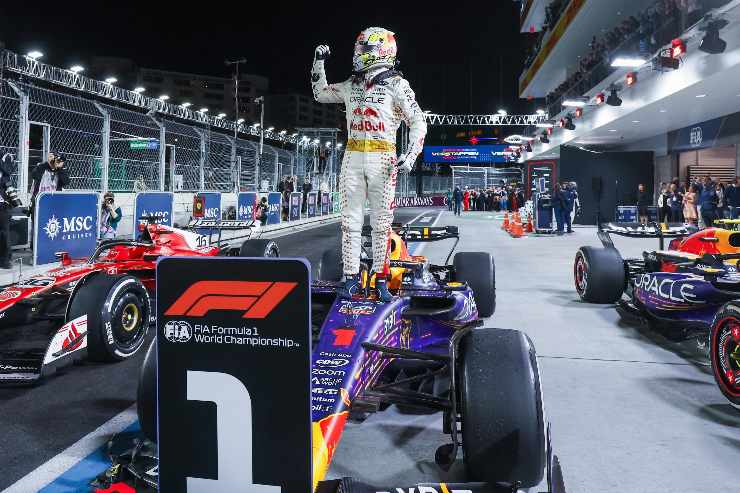 Max Verstappen reazione assurda