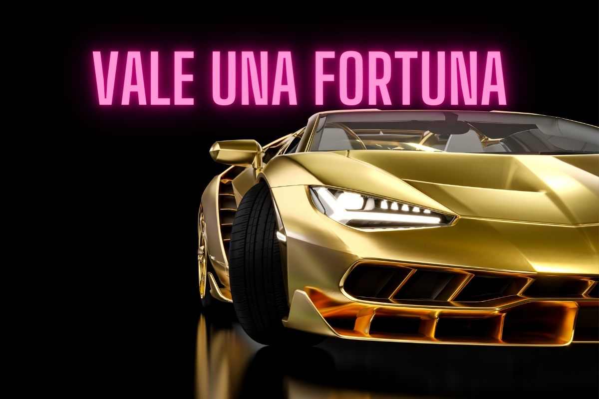 Quando "lusso" è riduttivo: la supercar costruita con oro a 24 carati
