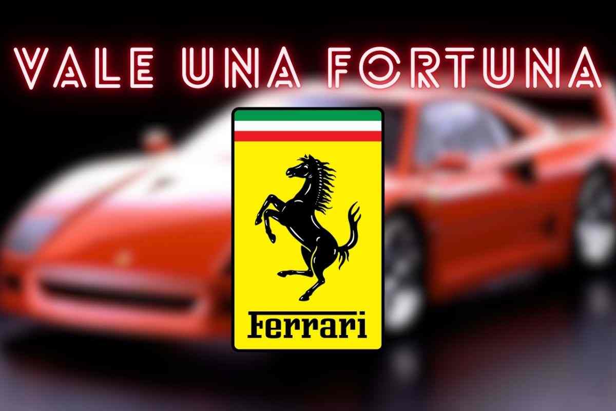 Questa Ferrari è unica nel suo genere: alcuni dettagli la fanno valere una fortuna