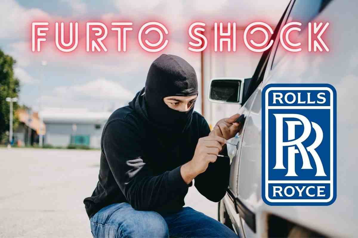 I ladri rubano una Rolls-Royce in pochi minuti: gli basta solo un'antenna (VIDEO)