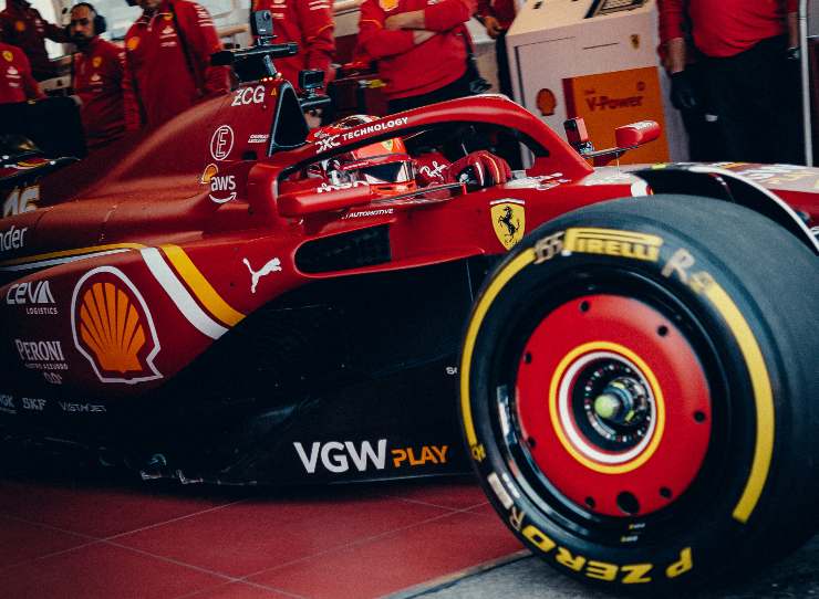 Ferrari SF-24 capiamo il by-pass duct