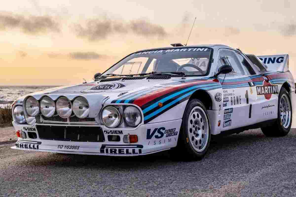 lancia 037 sanremo 1983 celebrazione