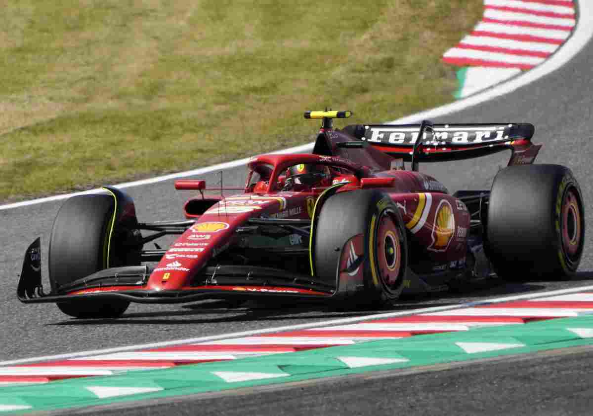 Sainz parole ferrari