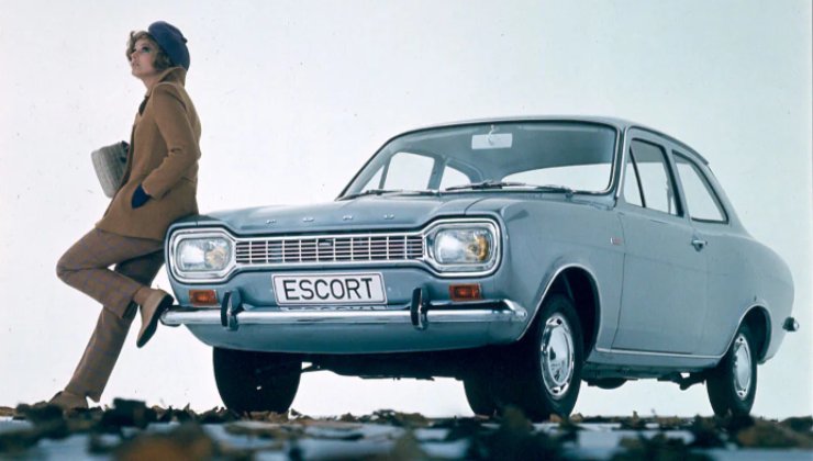 La Ford Escort MK1 del 1968