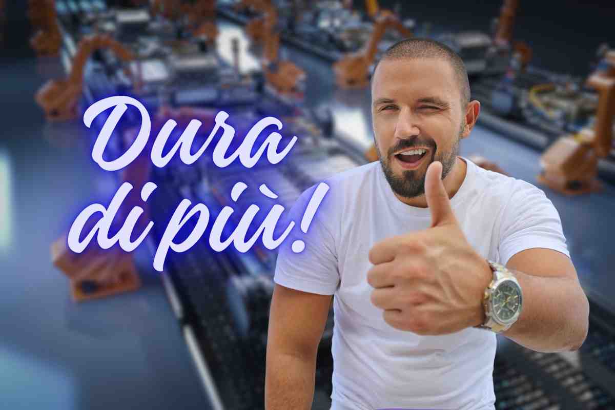 La batteria dura