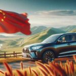 Auto cinese sotto attacco
