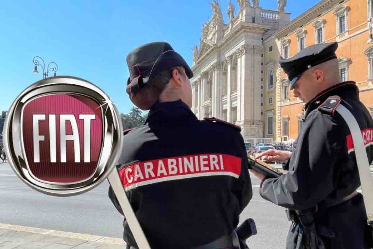 La nuova FIAT dei Carabinieri è la più piccola mai vista: sul web è già un meme (FOTO)