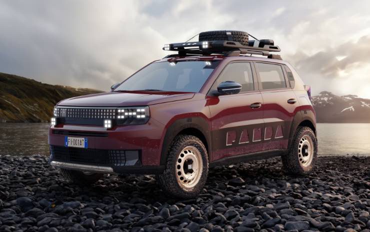 FIAT Grande Panda 4x4 ufficiale il ritorno
