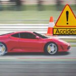Ferrari brutto incidente