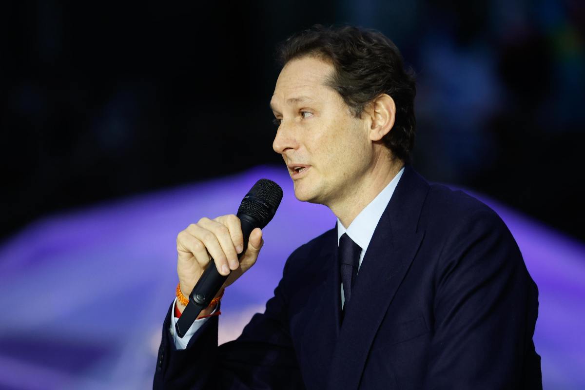 L'annuncio di John Elkann