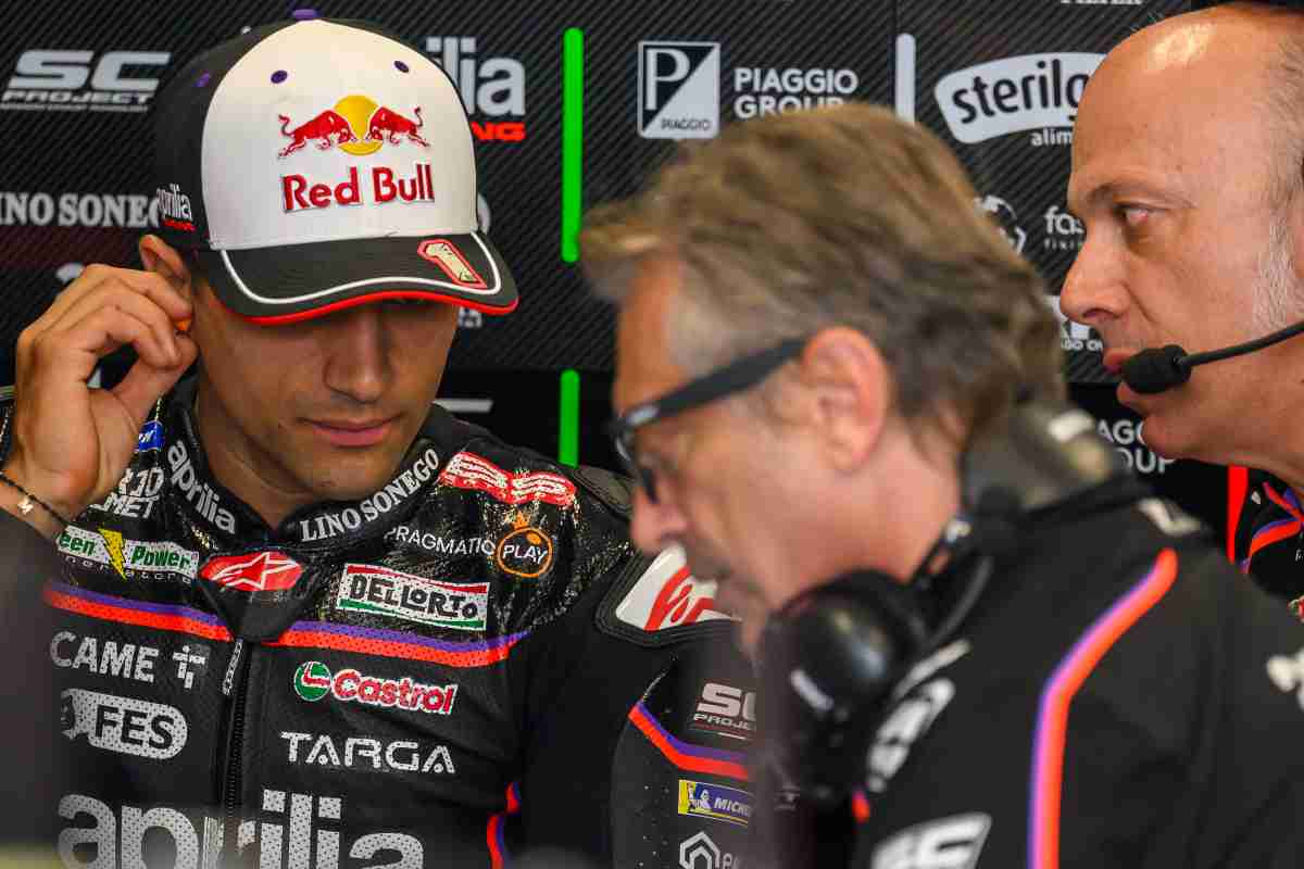 La fuga di Martin dall'Aprilia
