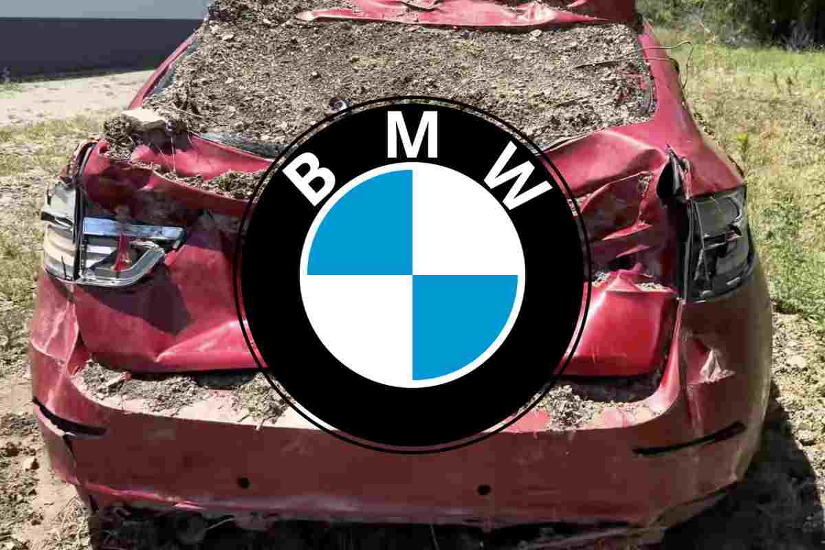 Compra una BMW distrutta