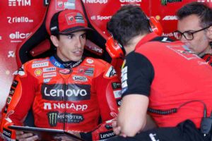L'ammissione di Marc Marquez su Rossi