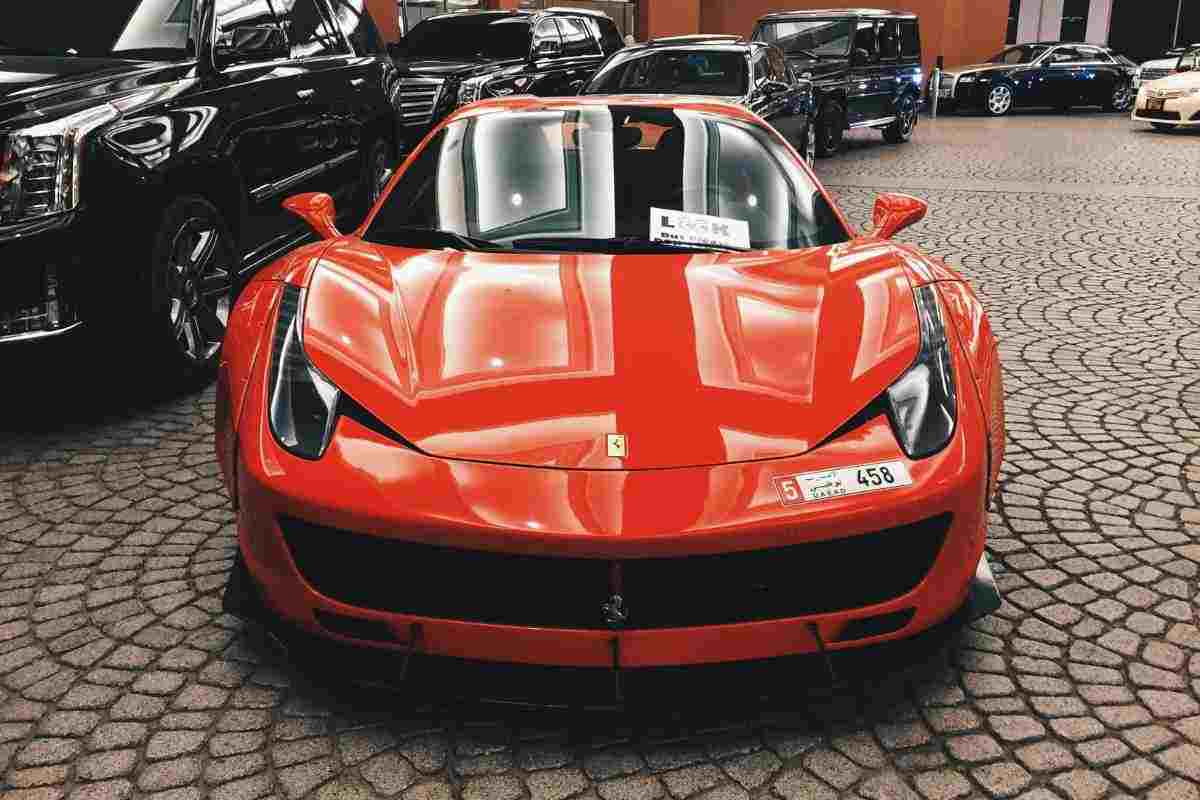 Batterista di Pink Floyd in Ferrari
