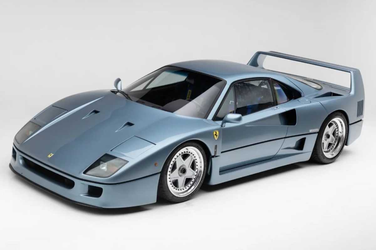 Una Ferrari F40 inedita all’asta