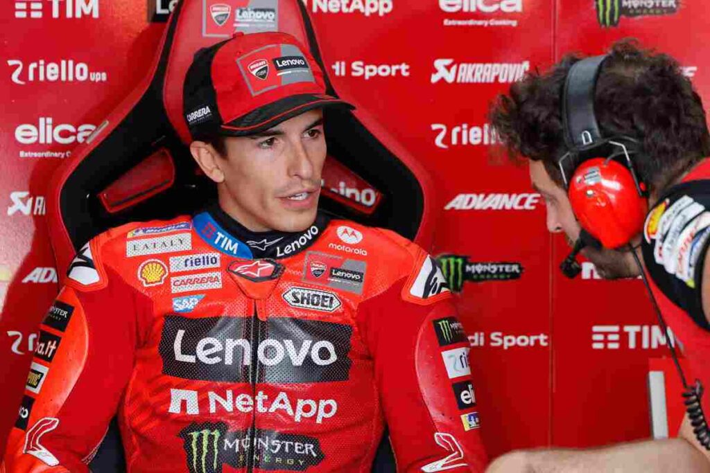 L’ammissione su Marc Marquez