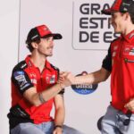 Marquez e Bagnaia strano confronto dopo la gara