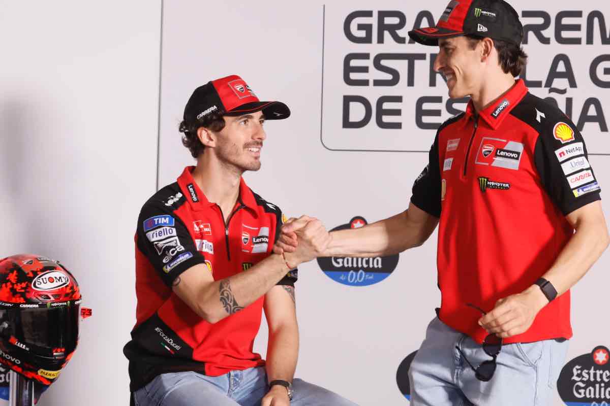 Marquez e Bagnaia strano confronto dopo la gara