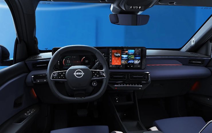 Nissan Micra interni tanti dettagli unici