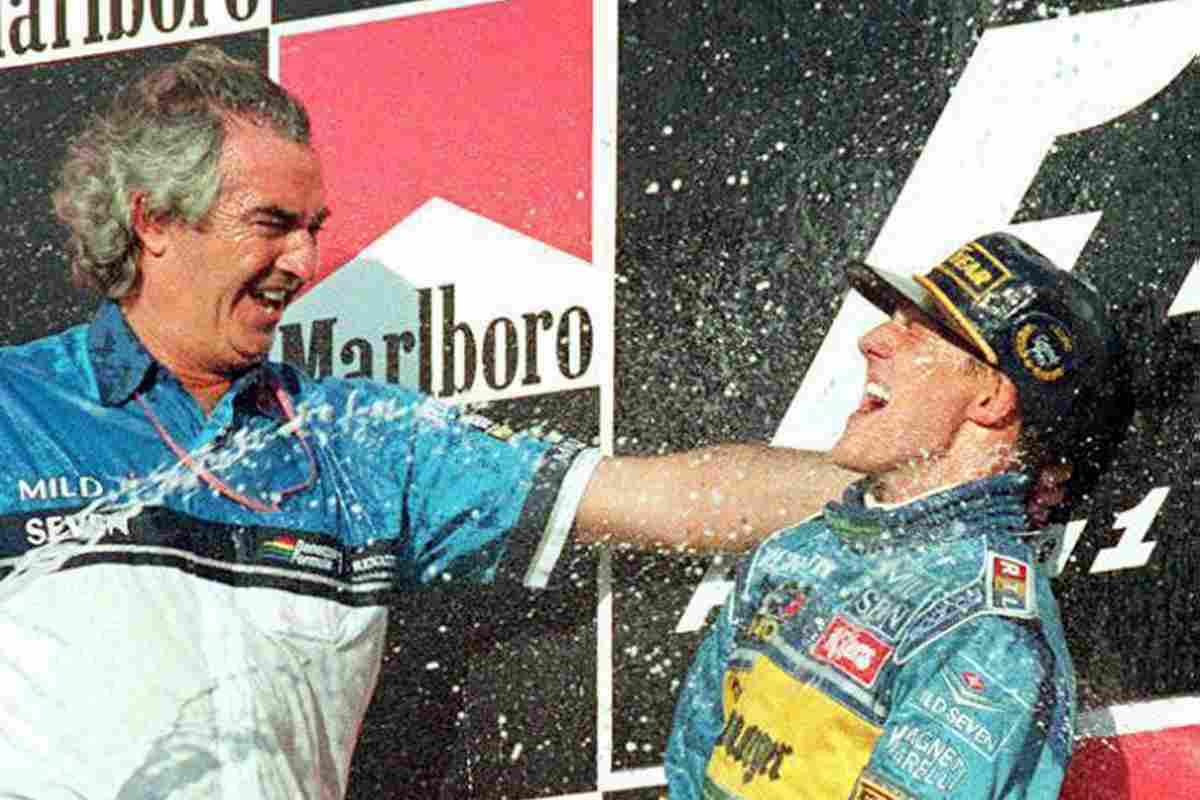 L’ammissione di Briatore su Schumacher