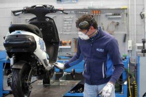 Modello top dell’Aprilia per Polini