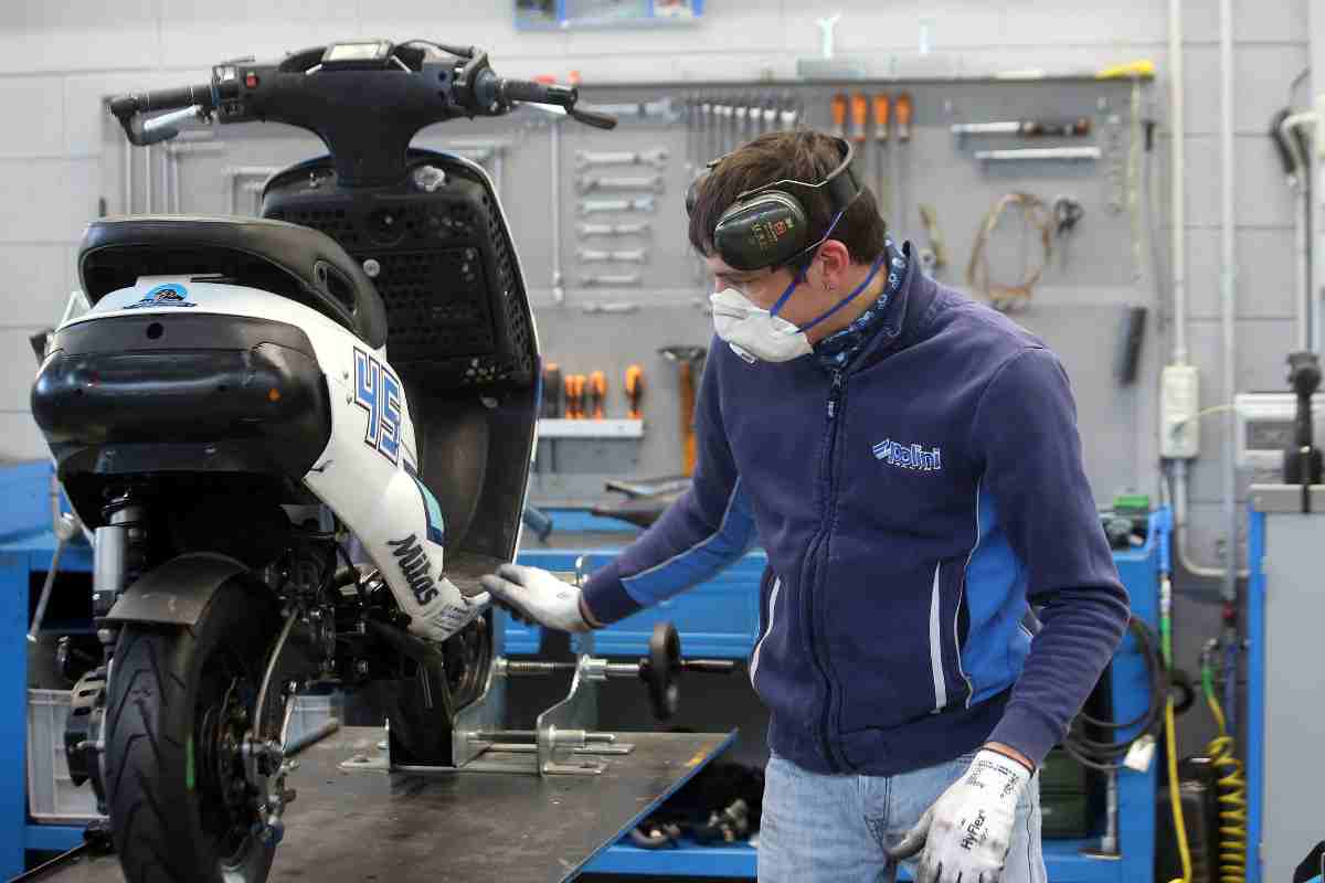 Modello top dell’Aprilia per Polini
