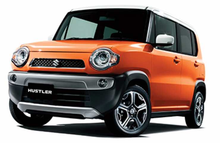 Suzuki Hustler le kei car puntano in alto
