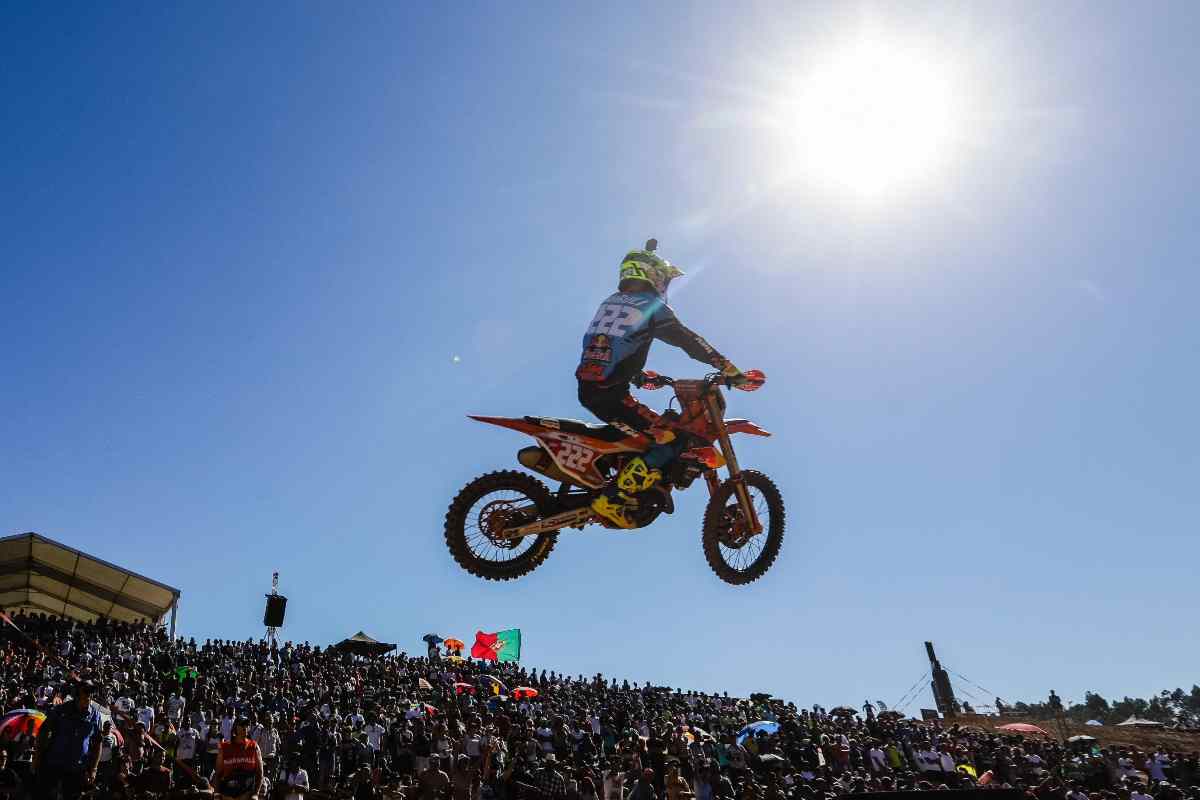 Il campione italiano della Ducati Tony Cairoli