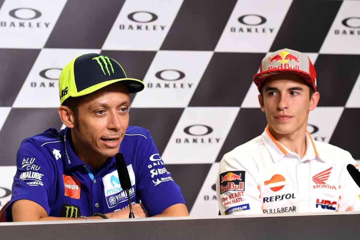 Valentino Rossi e Marc Marquez la Ducati vuole la pace