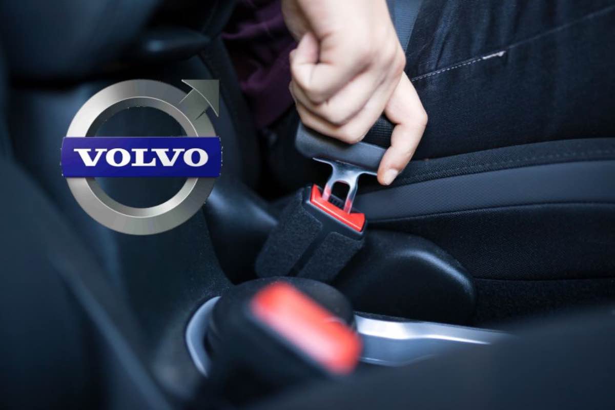 Volvo nuove cinture di sicurezza