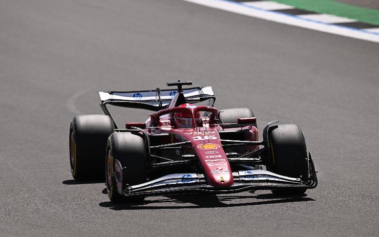 Charles Leclerc problemi idroguida pull-rod