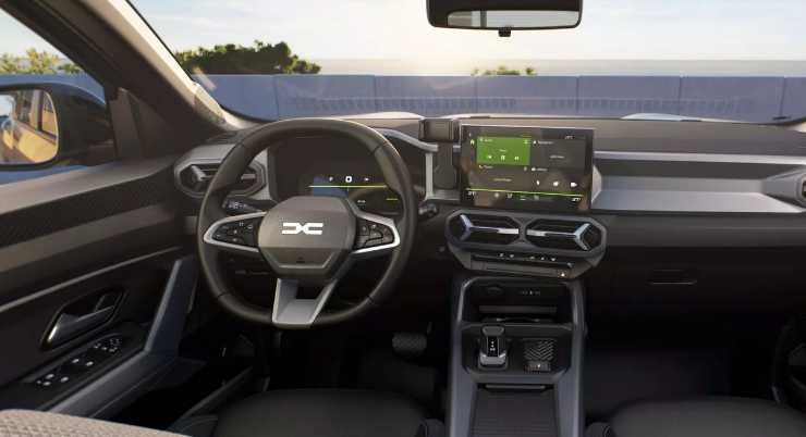 Dacia Bigster interni spaziosa e comoda