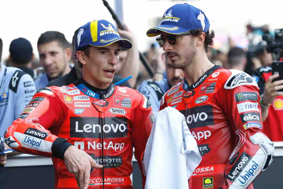 Marquez e Bagnaia tradito Valentino Rossi