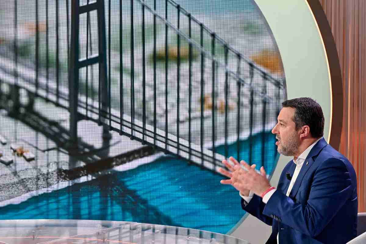 Ponte sullo Stretto: parla Salvini