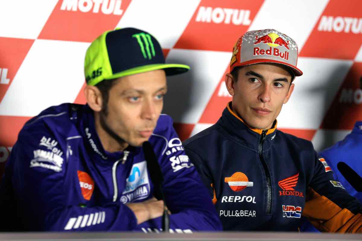 Pace tra Valentino Rossi e Marquez?