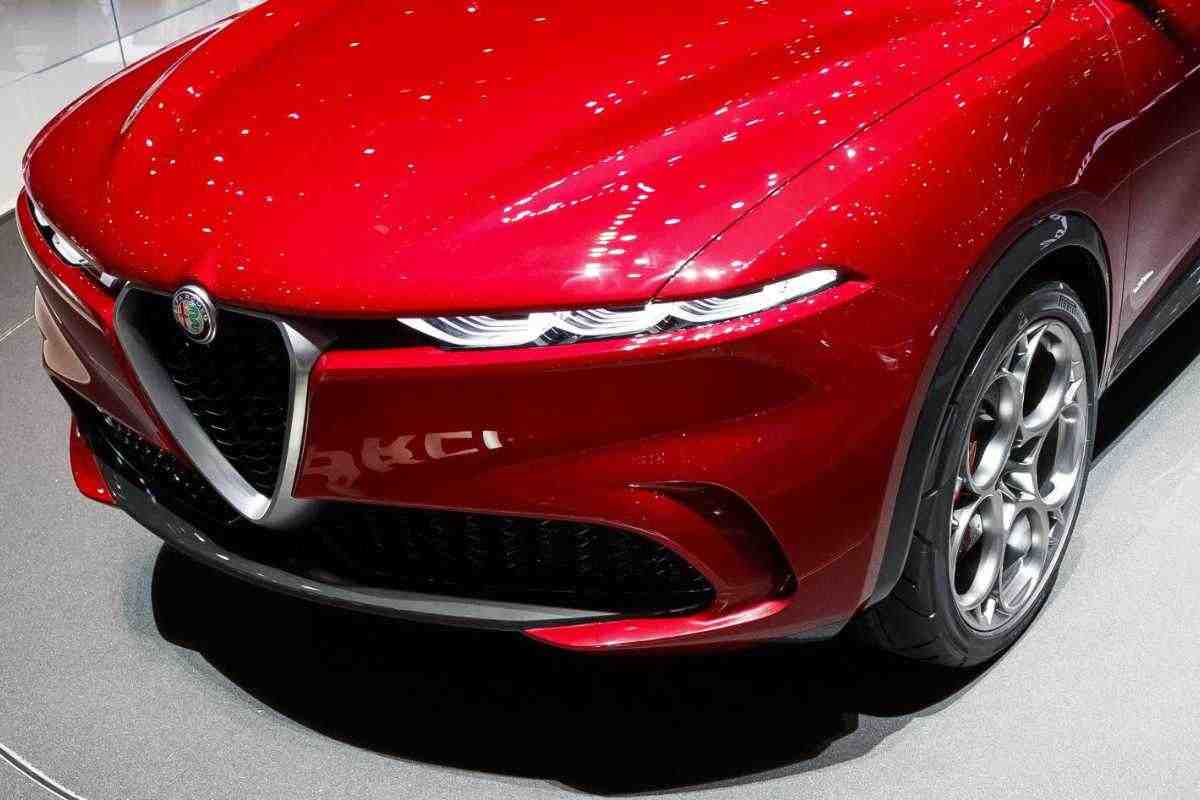 Piccola avaria sul SUV Alfa Romeo