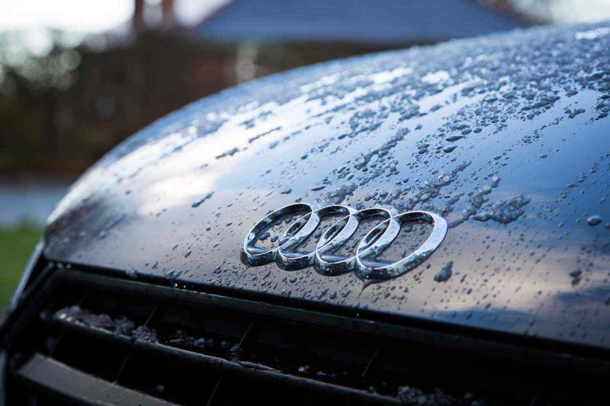 L’Audi tenuta nascosta