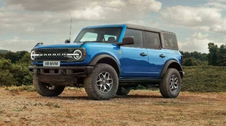 Ford Bronco SUV richiamo