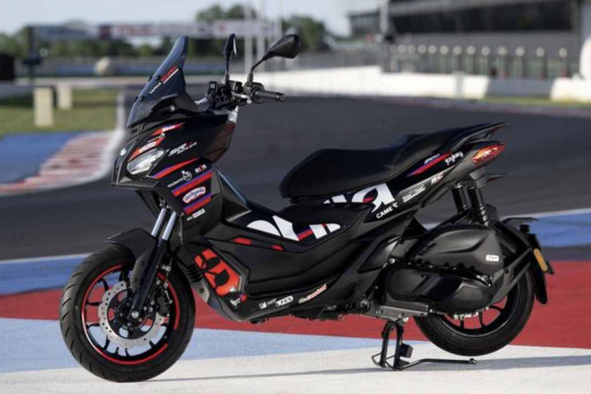 Le caratteristiche del nuovo scooter racing di Aprilia