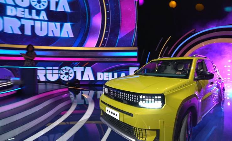 FIAT Grande Panda superpremio La Ruota della Fortuna