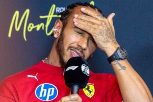 Allarme per Lewis Hamilton