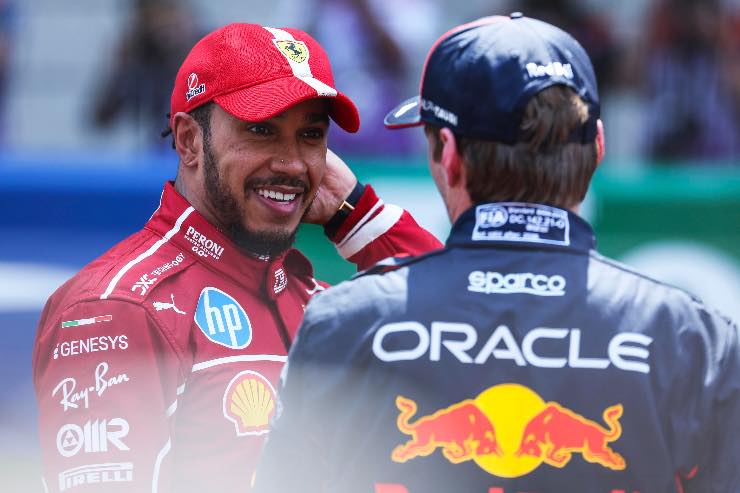 Lewis Hamilton e Max Verstappen l'idea di Irvine