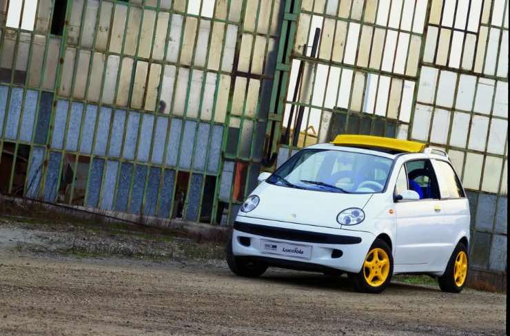 Lucciola divenne Daewoo Matiz