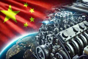 Motore Cina distrugge l'elettrico