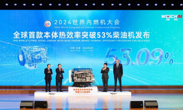 Motore Weichai diesel da record